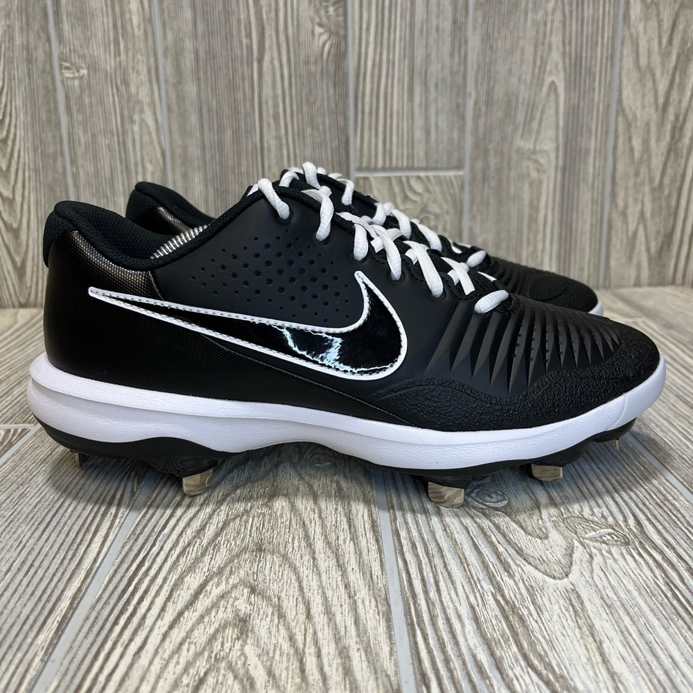 Men Nike Alpha Huarache 3 Varsity Low Baseball Cleats Black CT0829-003 Size 7.5